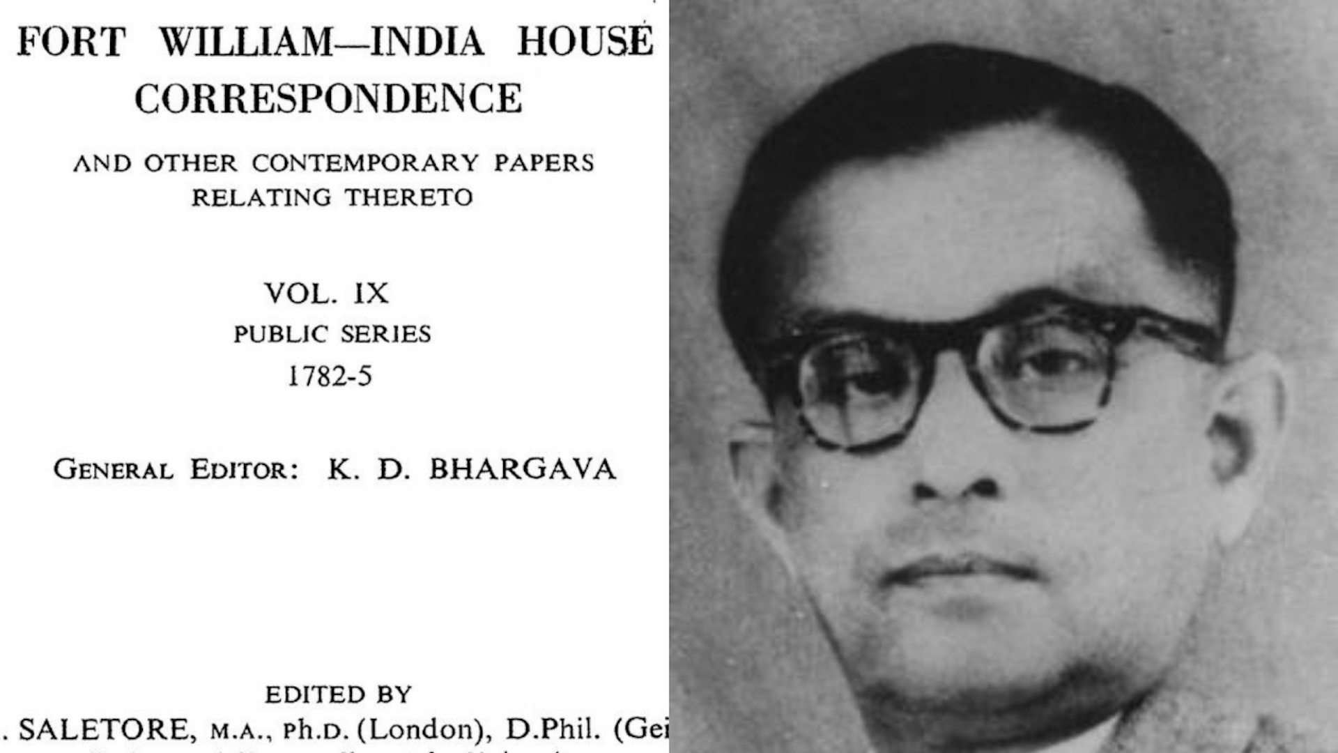 Bhasker Anand Saletore: Concluding Remarks