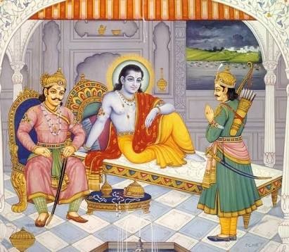 Mahābhārata – Episode 60 - Arjuna and Duryodhana seek Kṛṣṇa's help