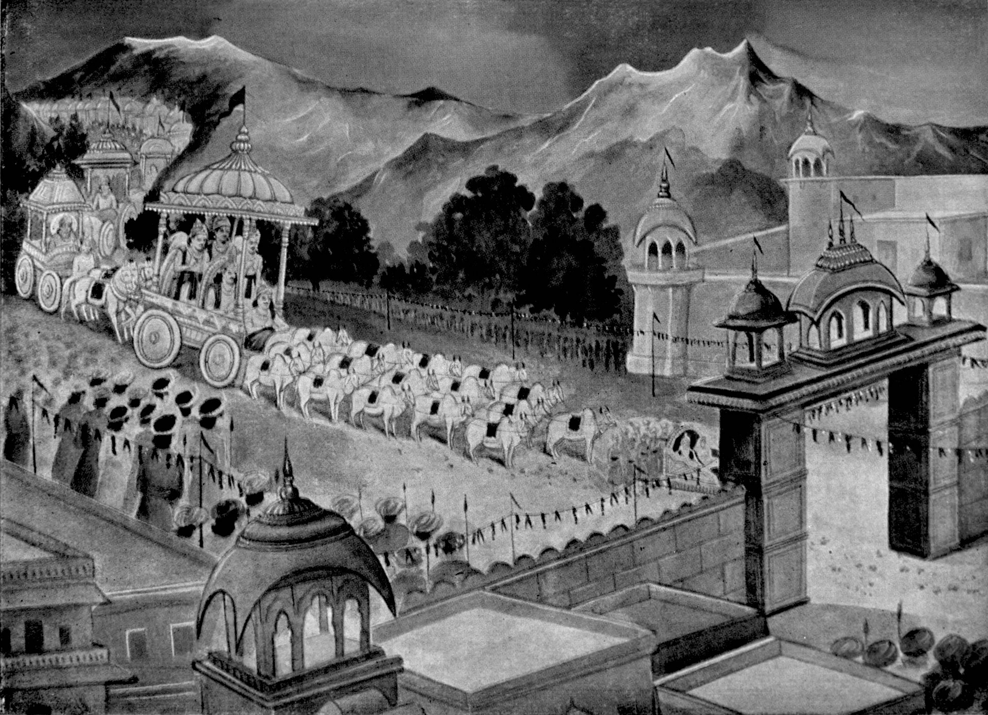 The Moral Trials of Dharmaraya 