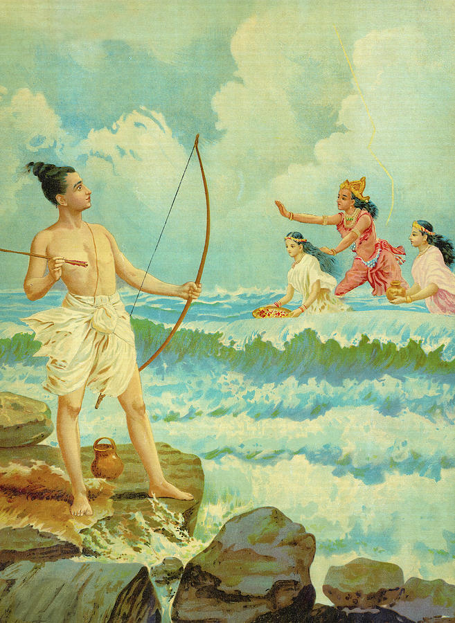 Yuddha-kāṇḍa - Part 2 - The Bridge is built and Rāma's army crosses the Ocean; Rāvaṇa sends his spies