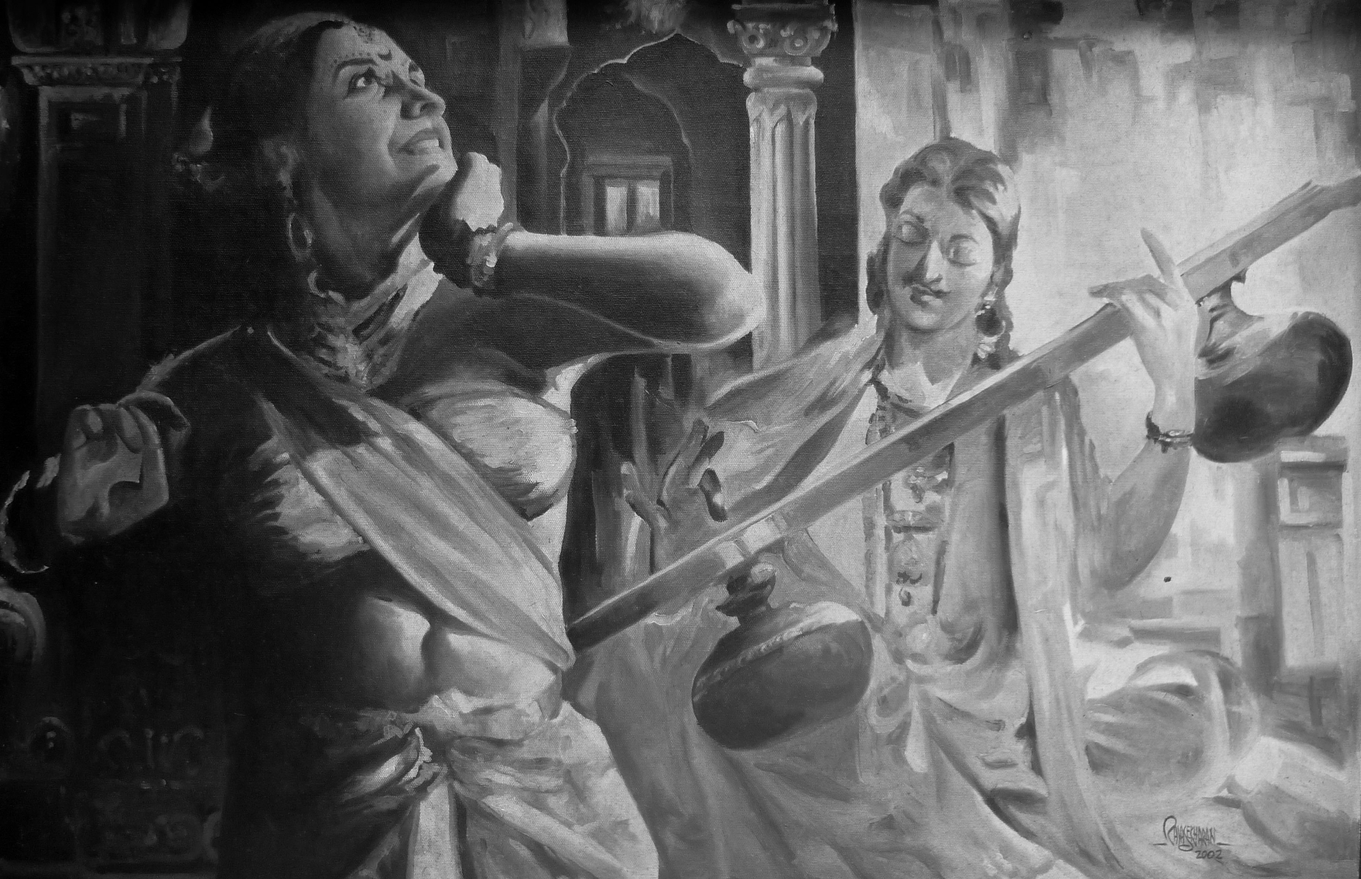 Kathāmukhalambaka - 13 - The elopement of Vāsavadattā