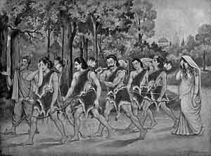 Mahābhārata – Episode 23 – Pāṇḍavas Lose Again; Twelve-year Exile Begins